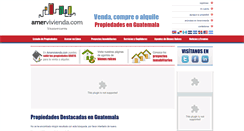 Desktop Screenshot of guatemala.amervivienda.com