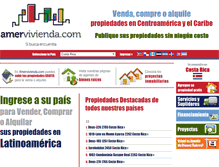 Tablet Screenshot of amervivienda.com
